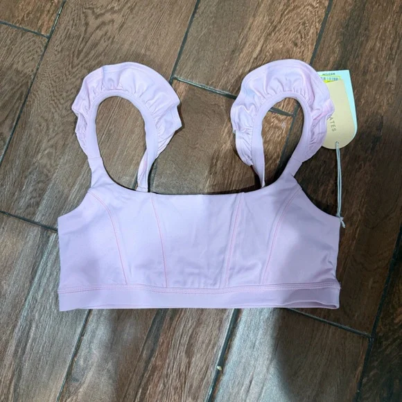 Pink Ruffle Strap Bra - Picture 6 of 10